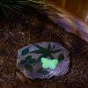 Magical Butterfly Glowing Stepping Stone - Illuminate Your Garden Pathway with this Beautiful Outdoor Decor