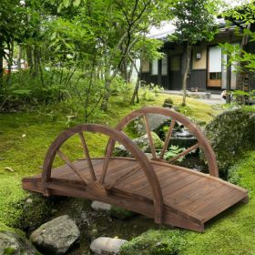 3.3ft Wooden Garden Bridge,Bridge A Rc Footbridge