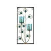 PEACOCK TWO CANDLE WALL SCONCE