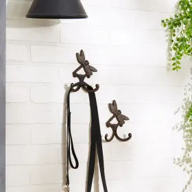 Dragonfly Wall Hook Set of 2 - Stylish and Functional Home Decor